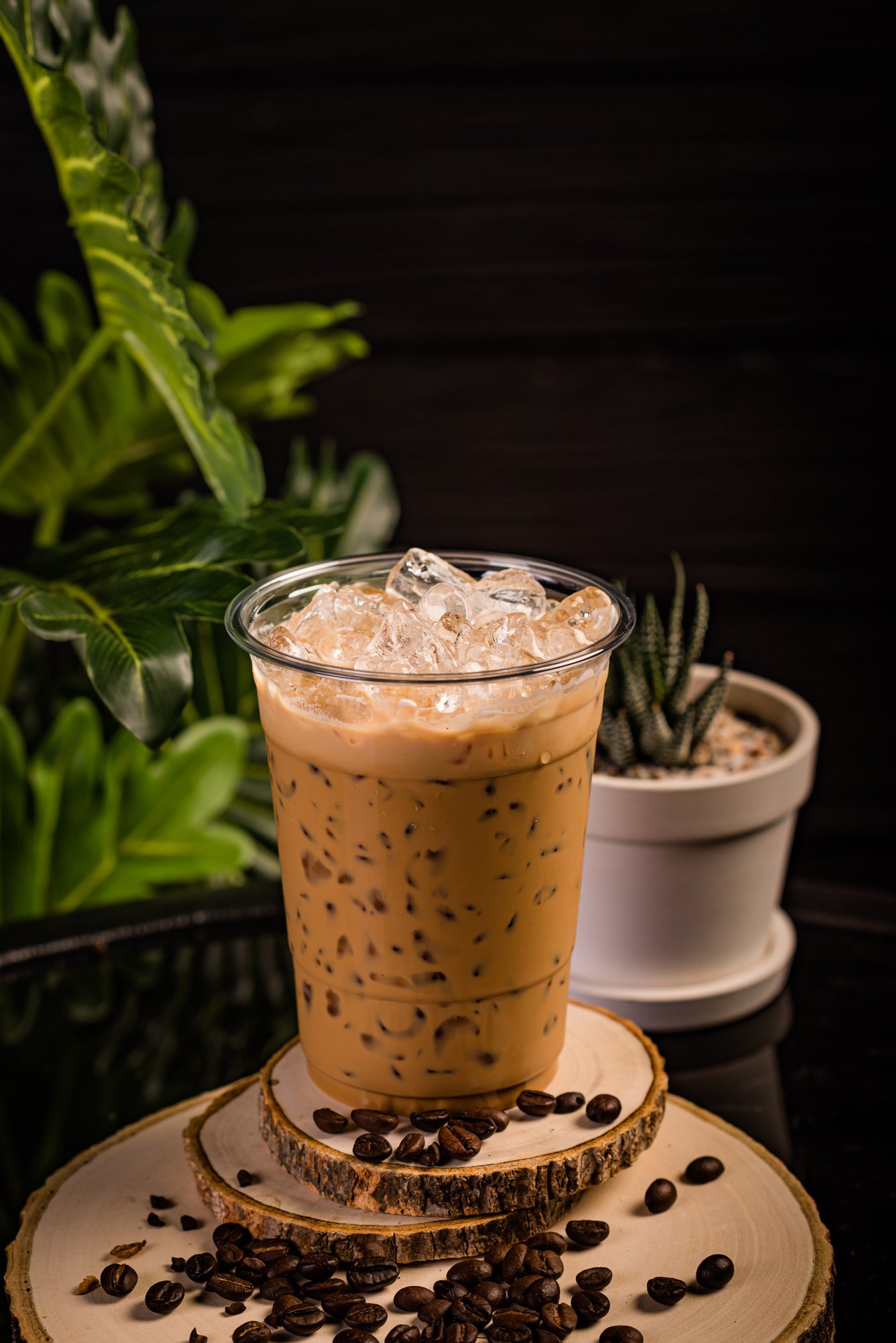 iced cappuccino coffee